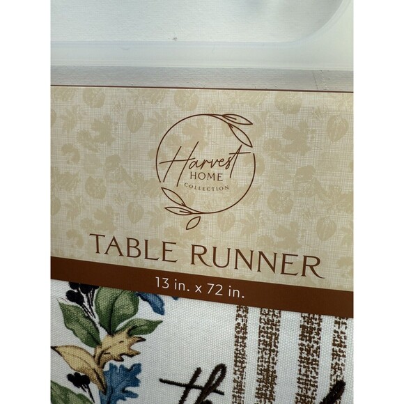 NEW Table Runner, Fall Decorations for Home Pumpkin Fall Runner Thanksgiving... - Picture 3 of 8